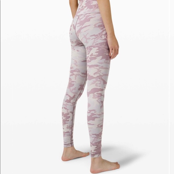 lululemon athletica Pants - Lululemon Wunder Under High-Rise Tight 28” Purple Camo